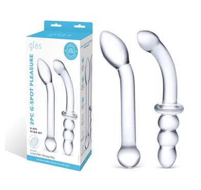 Zestaw szklanych dildo - Glas G-Spot Pleasure Set